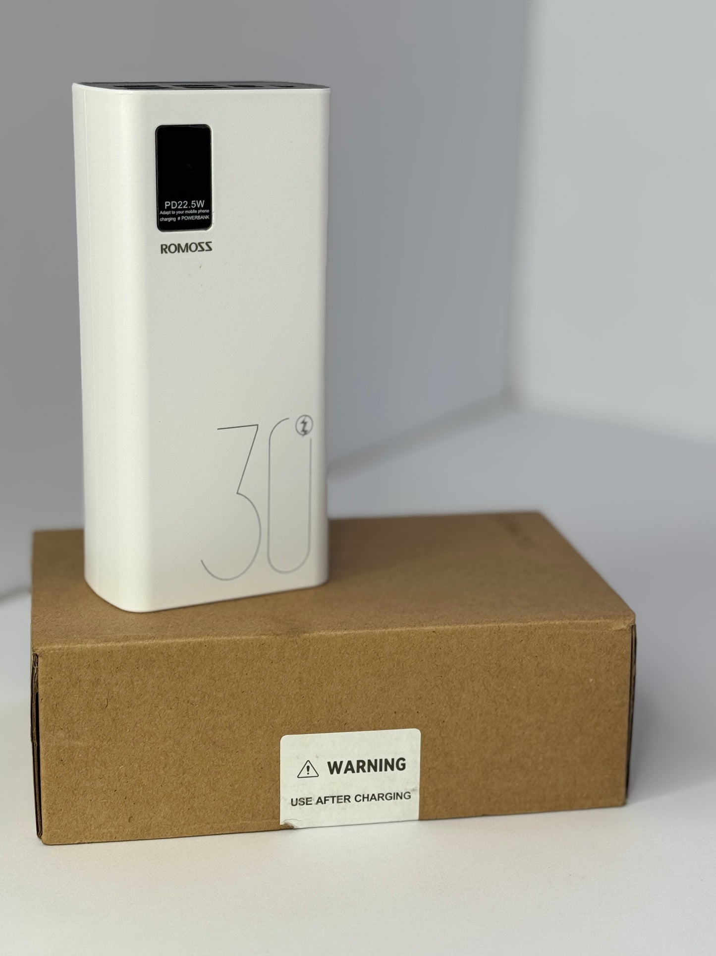 Romoss PD 22.5Watts 30,000MAH Power Bank