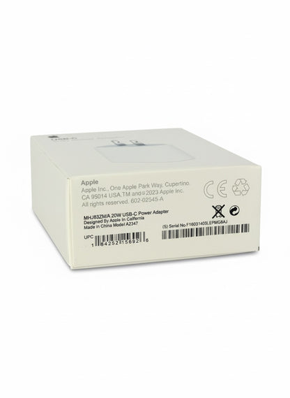 Apple 20W 2 Pin USB-C Power Adapter