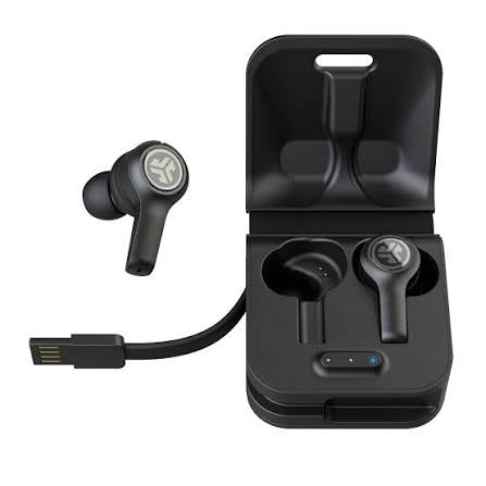 JLab JBuds Air Executive True Wireless Earbuds with Long Playtime and Crystal Clear Calls