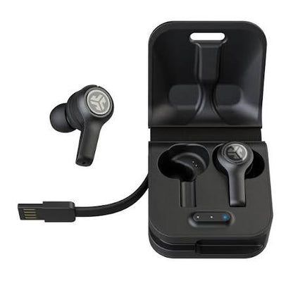 JLab JBuds Air Executive True Wireless Earbuds with Long Playtime and Crystal Clear Calls