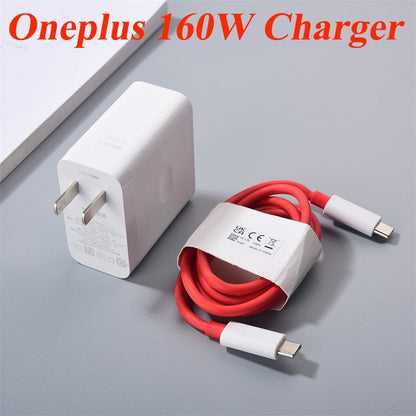 OnePlus 160w Supervooc Adapter With Supervooc Supported Cable