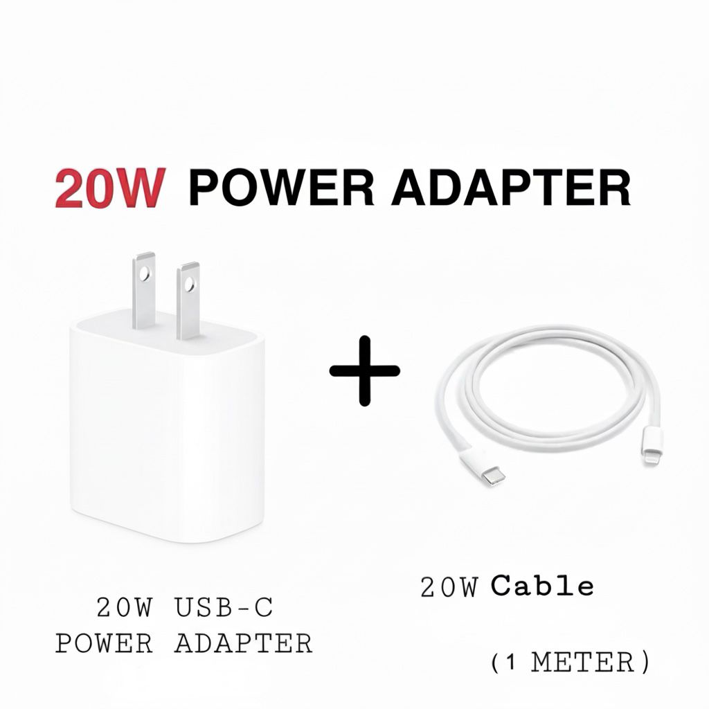 20W USB-C Power Adapter With(‼️Free Delivery‼️)